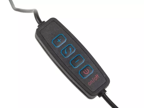 LED 360 fokos állólámpa távirányítóval és USB tápellátással - 40cm