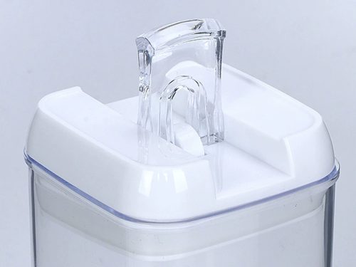 Légmentesen zárodó átlátszó műanyag konyhai tároló készlet - 5db