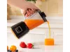Hordozható akkumulátoros turmixgép, 600ml - fekete