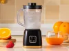 Hordozható akkumulátoros turmixgép, 600ml - fekete
