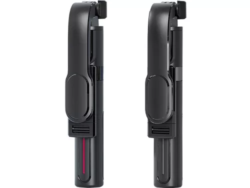 Állítható szelfibot kihajtható lábakkal és bluetooth távirányítóval - 32-90cm