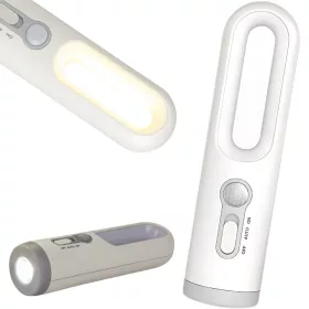   Mozgásérzékelős éjjeli LED lámpa beépített zseblámpával - 17x4,5cm