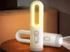 Mozgásérzékelős éjjeli LED lámpa beépített zseblámpával - 17x4,5cm