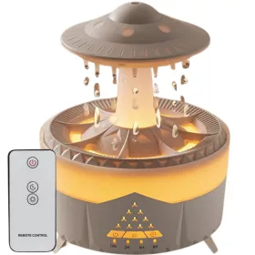   UFO alakú csepegtetős párásító és aromadiffúzor - fehér