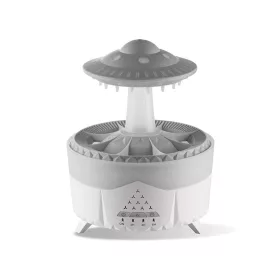   UFO alakú csepegtetős párásító és aromadiffúzor - fehér