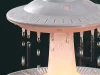 UFO alakú csepegtetős párásító és aromadiffúzor - fehér