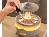 UFO alakú csepegtetős párásító és aromadiffúzor - fehér