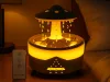 UFO alakú csepegtetős párásító és aromadiffúzor - fekete