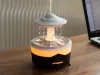 UFO alakú csepegtetős párásító és aromadiffúzor - fekete