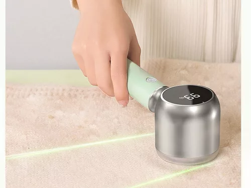 Akkumulátoros ruhaborotva LCD kijelzővel - USB-C