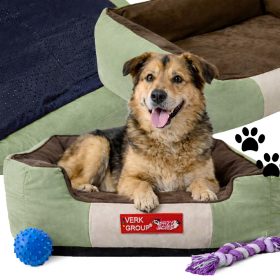 Kisállat fekhely M méret - zöld