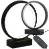 Kör LED éjjeli lámpa állítható fényszínnel, USB - 20cm