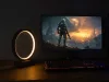 Kör LED éjjeli lámpa állítható fényszínnel, USB - 20cm