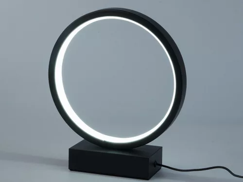 Kör LED éjjeli lámpa állítható fényszínnel, USB - 20cm