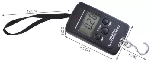 POGGYÁSZMÉRLEG LED-ES - 40KG