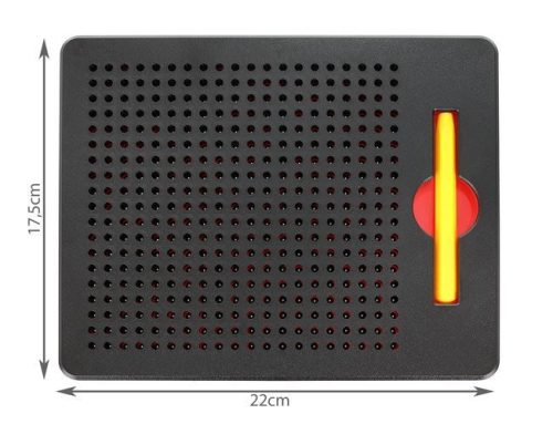 Mágneses rajztábla, golyós