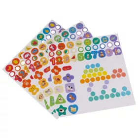 Fa gyöngyös puzzle gyerekeknek