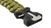Paracord Army Green 5in1 túlélő karkötő