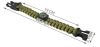 Paracord Army Green 5in1 túlélő karkötő