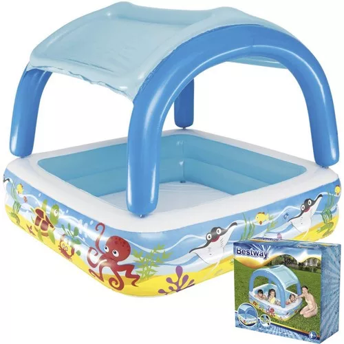 Bestway pancsolómedence levehető tetővel, 140x140x114cm 52192