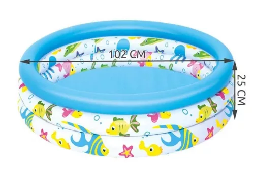 Bestway Felfújható pancsoló medence 102x25cm 51008