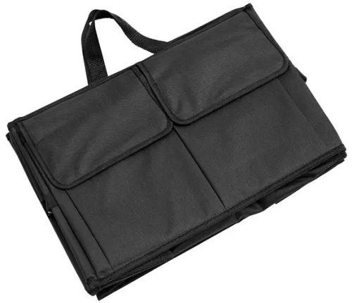 Xtrobb autó csomagtartó rendszerező táska, 25,5x37x36-52cm - fekete