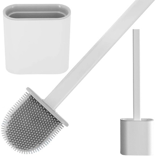 Szilikon WC kefe - lapos