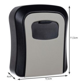 Malatec számzáras kulcsszéf - 11,5x9,5x4cm