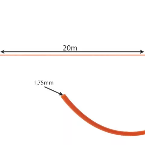 3D toll / 3D nyomtatószál 1,75 mm-es PLA-szál, 20 különböző színű mindegyik szín 20 méter