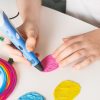 3D toll / 3D nyomtatószál 1,75 mm-es PLA-szál, 20 különböző színű mindegyik szín 20 méter