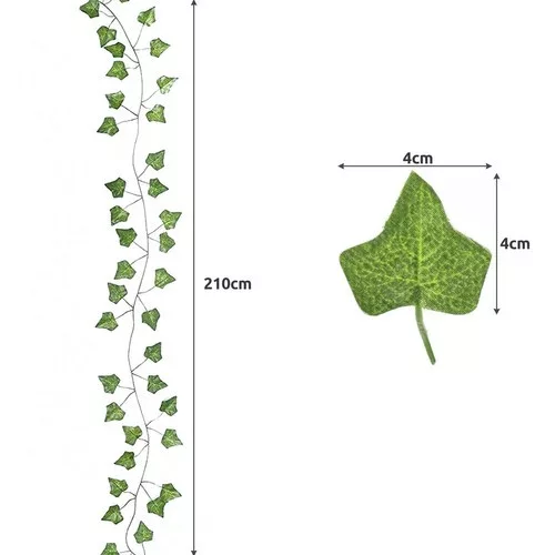 Mű borostyán-garland 12.6m