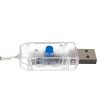Fényfüggöny 300 LED USB - hideg fehér