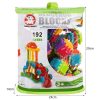 Építőkockák - sünök 150db