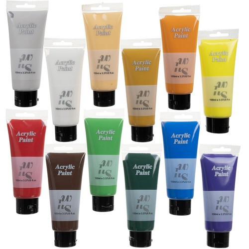 Akril festékek 12 db. 100 ml