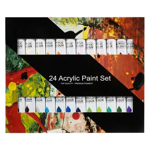 Akril festékek 24 db. - 12 ml