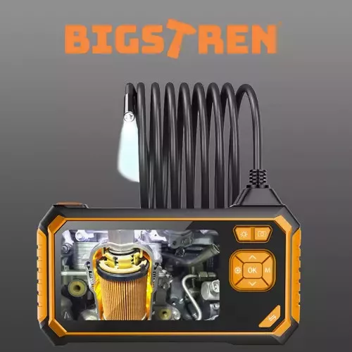 BIGSTREN endoszkóp kamera 4,3"-os kijelzővel