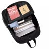 Kruzzel 19374 Smart világító hátizsák Unisex USB-vel, tolltartóval, zárral, 19l, fekete