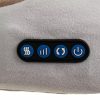 Memóriahabos vibrációs masszírozó-, és melegítő párna * 3 funkcióval, USB-ről tölthető