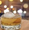 Jéggolyó készítő forma * dekoratív jég készítő koktélokhoz, limonádéhoz, és más hűsítő italokhoz * 6