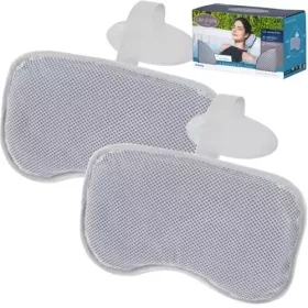 Bestway jakuzzi fejtámasz 2db, 23x13x5cm - szürke 60316