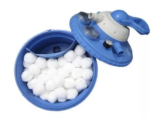 Medence szivattyú szűrőgolyók 1,45g/cm3, 1.5kg
