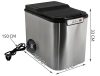 Jégkocka készítő gép 120W – ezüst