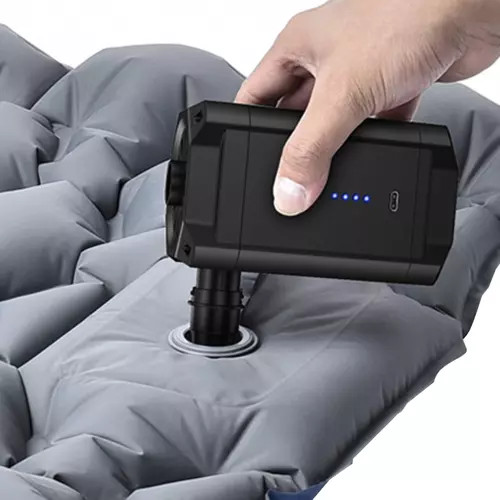 Vezeték nélküli strand pumpa matracokhoz, beépített akkumulátorral