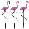Napelemes kerti lámpa – flamingó