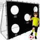Futballkapu + precíziós pad
