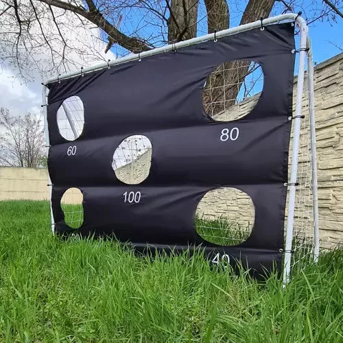 Futballkapu + precíziós pad