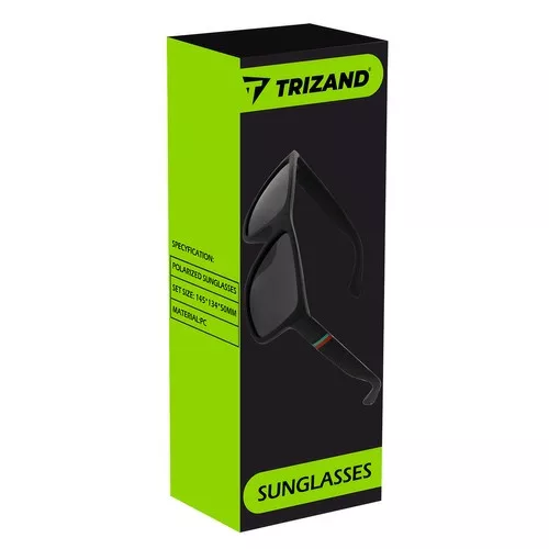 Trizand UV szűrős uniszex, polarizált napszemüveg – fekete