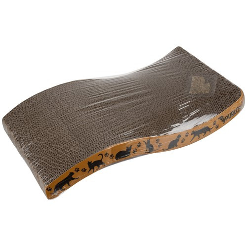 Purlov macskaágy és kaparó kartonból - 22,5x43x4cm