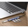 4 portos USB hub 14 cm-es kábellel