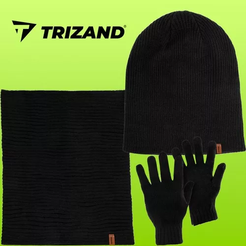 3 részes téli kiegészítő szett - fekete